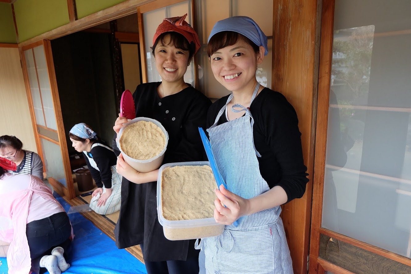 無農薬大豆と糀で作る！わたしの1年分の味噌仕込みツアー【午後】～米 